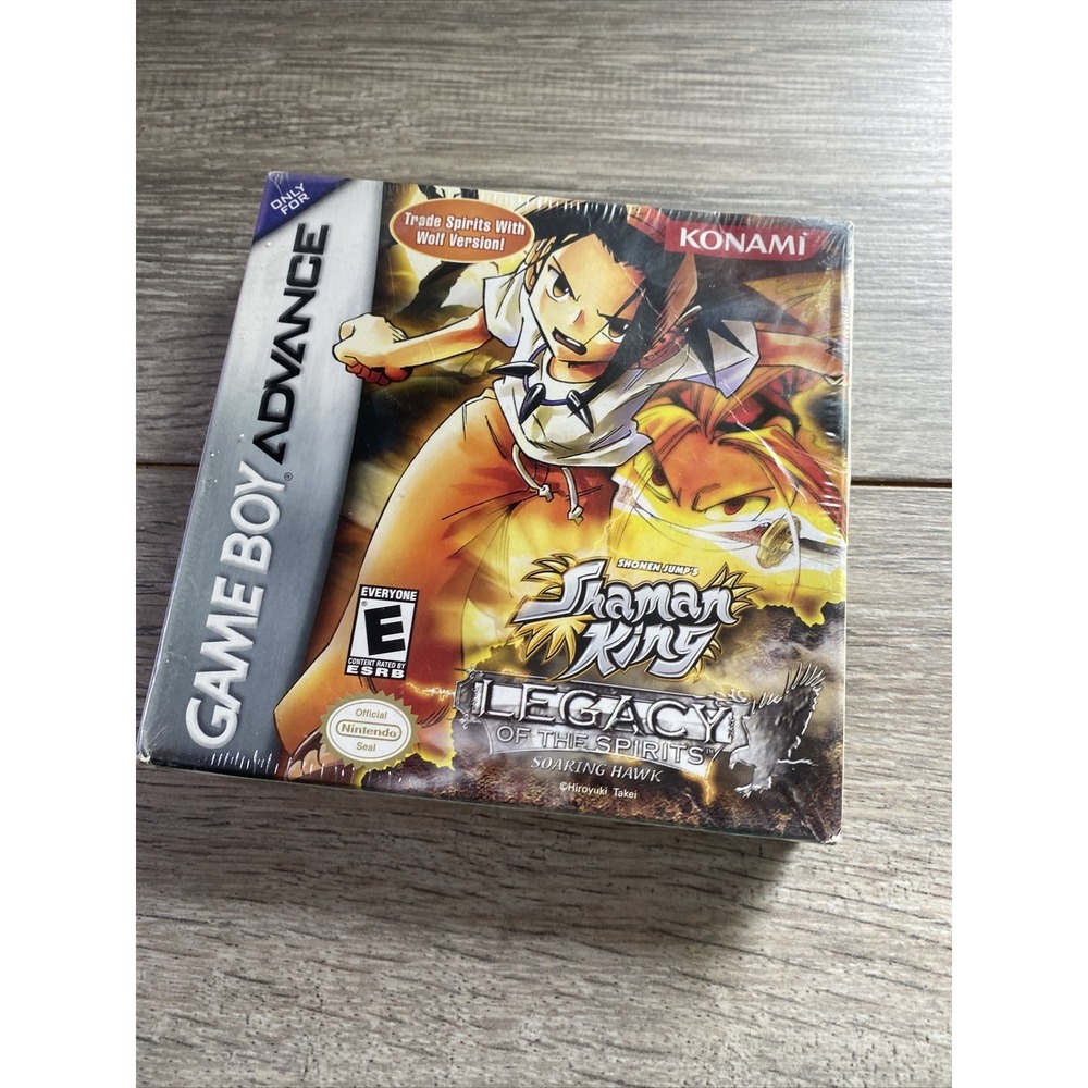 Shaman King: Legacy of the Spirits Soaring Hawk Game Boy Advance GBA New Sealed